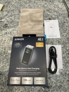 باور بانك انكر برايم Anker™ Power Bank 200W - 20000mAh photo review