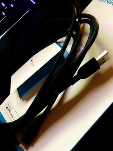 كيبل انكر ايفون Anker Powerline II Lightning Cable photo review